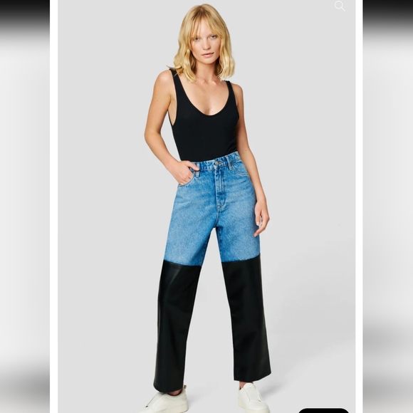 5. NWT BLANK NYC THE BAXTER IN BLUE LIGHT JEANS - Picture 8 of 9